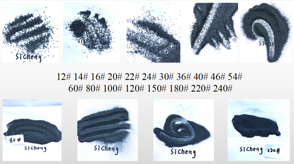 98.5% SIC 黑色碳化矽 f16 f24 f36 f46碳化矽  -1-